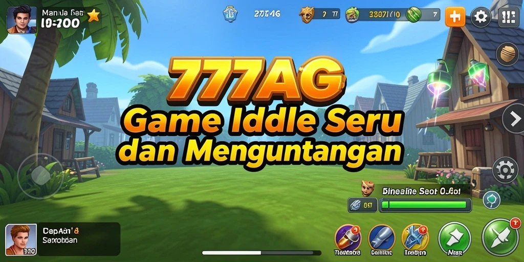 Tampilan gameplay <strong>777AG</strong> yang penuh warna dan menarik.