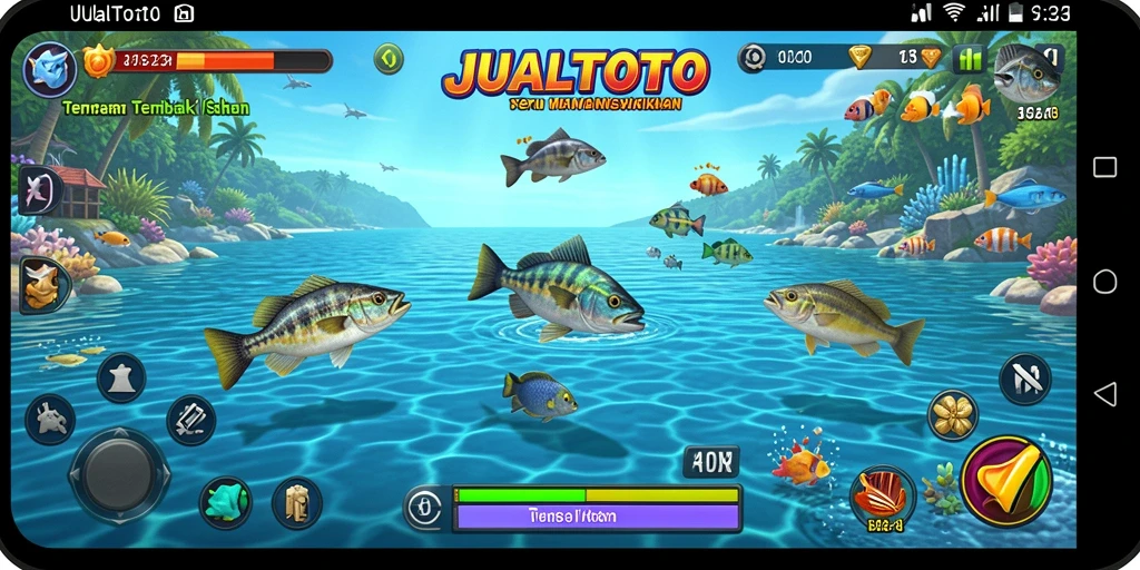 Pemainan seru menembak ikan di JUALTOTO dengan grafis menakjubkan.