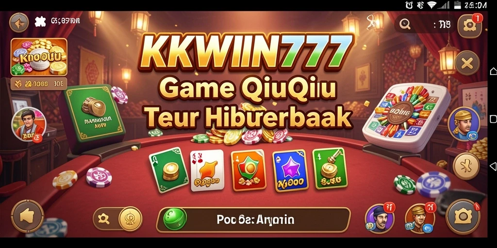 Tampilan gameplay QiuQiu yang mengasyikkan di KKWIN777.