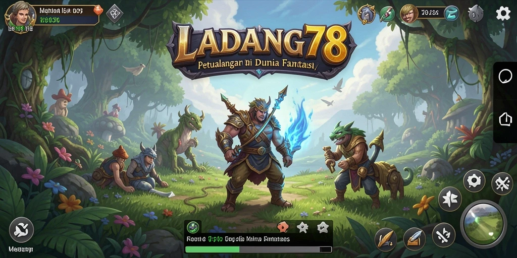 Tampilan gameplay menarik dari LADANG78 dengan aksi seru dan grafik menawan.