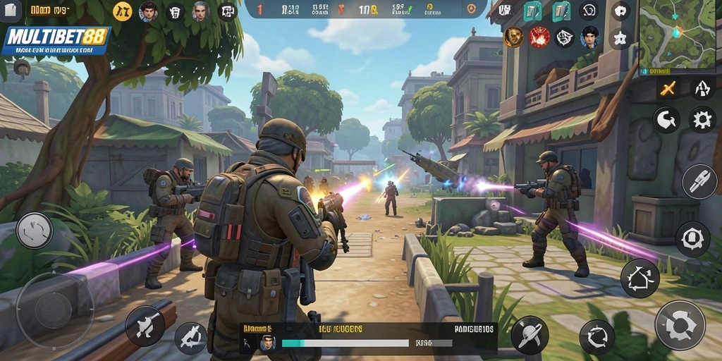 Tampilan gameplay seru dan menegangkan dari MULTIBET88.