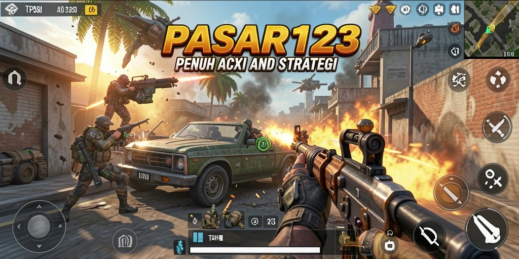 Tampilan menarik dari gameplay PASAR123 yang penuh aksi.