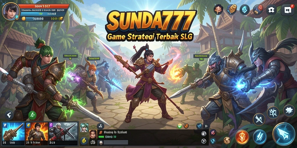 Tampilan gameplay SUNDA777 yang menakjubkan dan strategi mendalam.