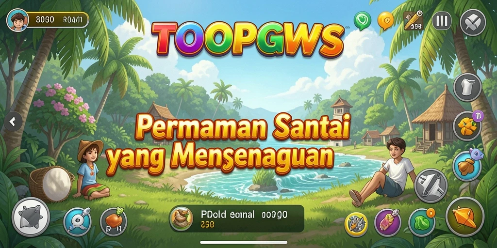 Tampilan menarik dari gameplay TOOPGWS yang seru dan menyenangkan.
